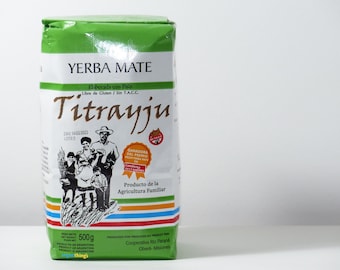 TiTrayJu Barbacua Yerba Mate - Smoked - Certified - 1.1 lb / 500 grs