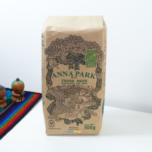 Anna Park Organic Yerba Mate - Zertifiziert - 1.1 lbs/500 grs