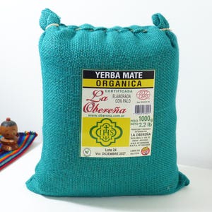 Yerba maté biologique La Obereña - Certifiée - 2,2 livres / 1 kg