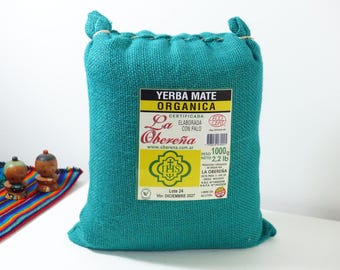 La Obereña Organic Yerba Mate - Certified - 2.2 lb / 1 kg