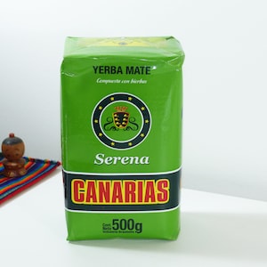 Canarias Serena Yerba Mate with herbs 1.1 lb / 500 grs Dry Mate Tea image 1