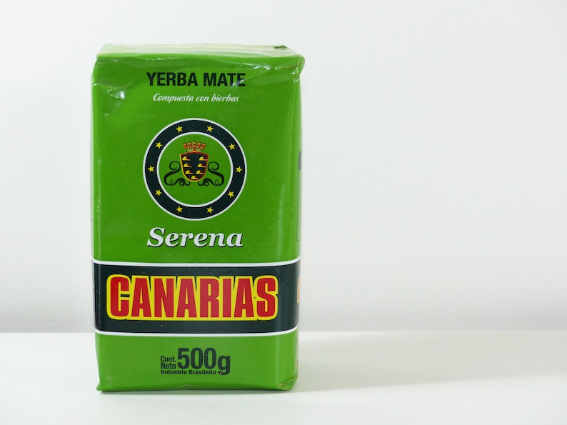 Canarias Serena Yerba Mate with herbs 1.1 lb / 500 grs Dry Mate Tea image 3