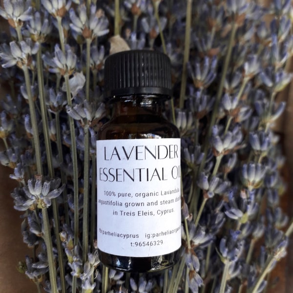 Ätherisches Lavendelöl, aus biologisch angebautem Lavandula angustifolia