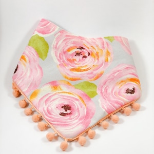 Rosey Posey Dog Bandana Personalize