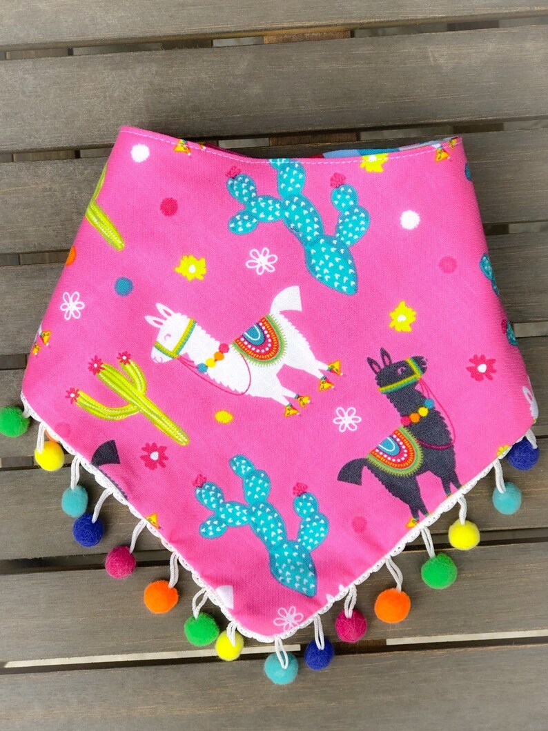 Party Llama Dog Bandana
