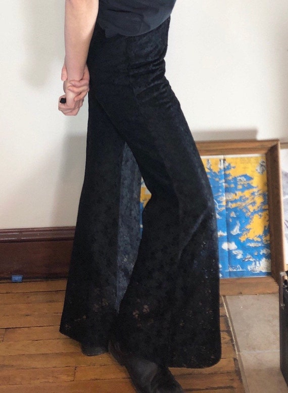Vintage Lace Bell Bottom Pants - Handmade!