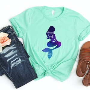 Mermaid Shirt | Mermaid Soul Galaxy Shirt | Mermaid Mom Shirt | Mermaid Birthday Shirt | Cute Mermaid Tee | Mermaid Mama