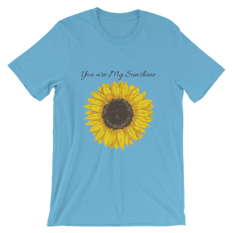 You Are My Sunshine Sunflower Puff Sleeve Biketard main image 1
