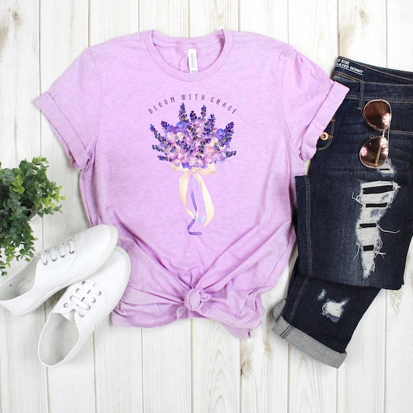 Lavender Women Shirt - Etsy