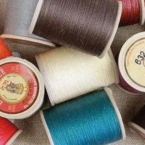 2 x 10 m - Fil Au Chinois n° 632 - Fil de lin câblé ciré pour carte
