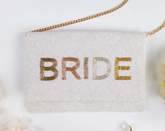 Bridal Clutch Purse, Bride Gifts, Gifts for Bride, Bridal Purse, Bridesmaid Gifts, Wedding Gifts, Wedding Purse Gifts, Bridesmaid Purse Gift