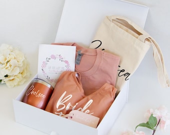 Bridesmaid Boxes, Will you be my bridesmaid, Personalized Bridesmaid Gift Box, Maid of Honor Proposal box and Bridesmaid Proposal & Gift Box