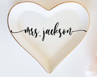 Bandeja para anillos de señora, bandeja para anillos de boda, bandeja personalizada para anillos de boda, bandeja personalizada para anillos, bandeja personalizada para baratijas, bandeja para baratijas, regalos de boda