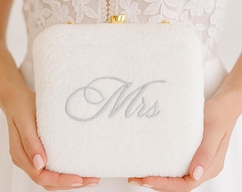 La pochette Cloud, borsa da sposa personalizzata, pochette da sposa personalizzata, borsa da sposa personalizzata, pochette regalo per la sposa