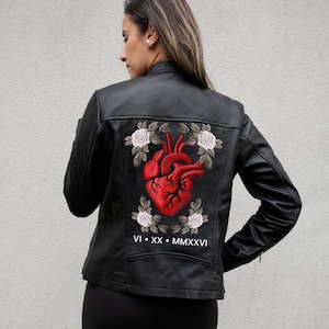 muguet ミュゲ heart pocket leather jacket muguet ミュゲ heart pocket leather jacket muguet ミュゲ
