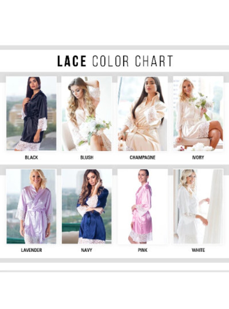 Lavender Lace Robe Bride Robe Bridesmaid Robes Bridesmaid Etsy