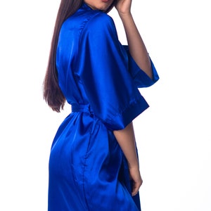 Royal Blue Robes Royal Blue Bridesmaid Robes Royal Blue Bridal Robes ...