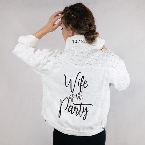 Chaqueta blanca fiesta hotsell