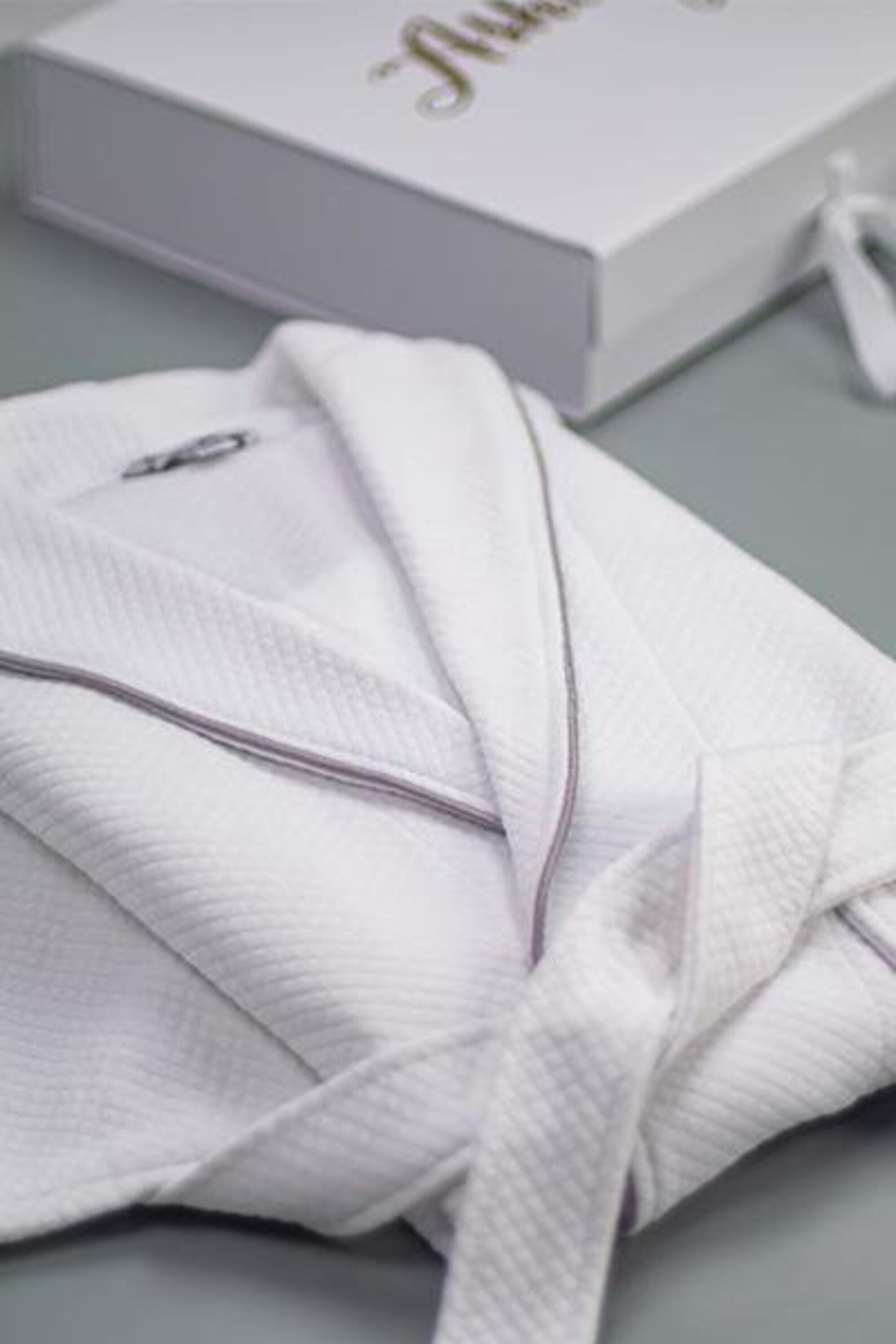 White Robes Personalised Robes Customised Robe His and Hers Etsy