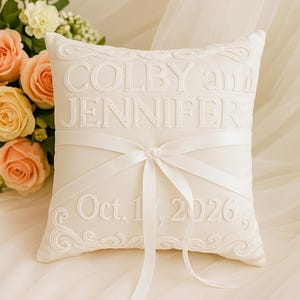 Personalized Pillow Wedding Gifts, Custom Pillow, Custom Pillow Newlywed Gift, Custom Pillow Wedding Gift for Couples, Personalized Pillow.