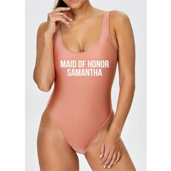 wedding party swimsuits