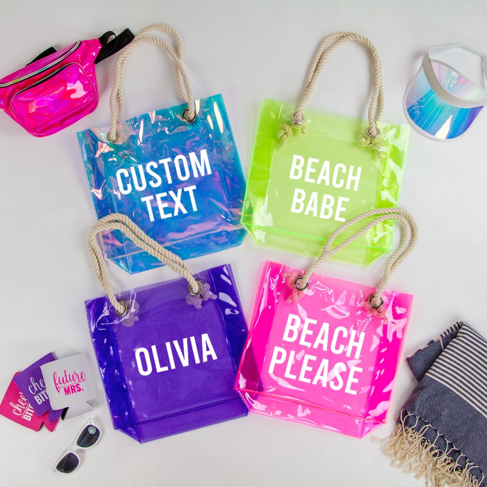 Clear Bridesmaid Tote Bag