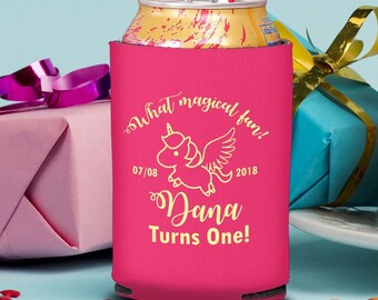 Custom Birthday Can Coolers, Personalized Birthday Party Coolers, Birthday Party Gifts, Birthday Party Favors, Birthday Party Giveaways (06)