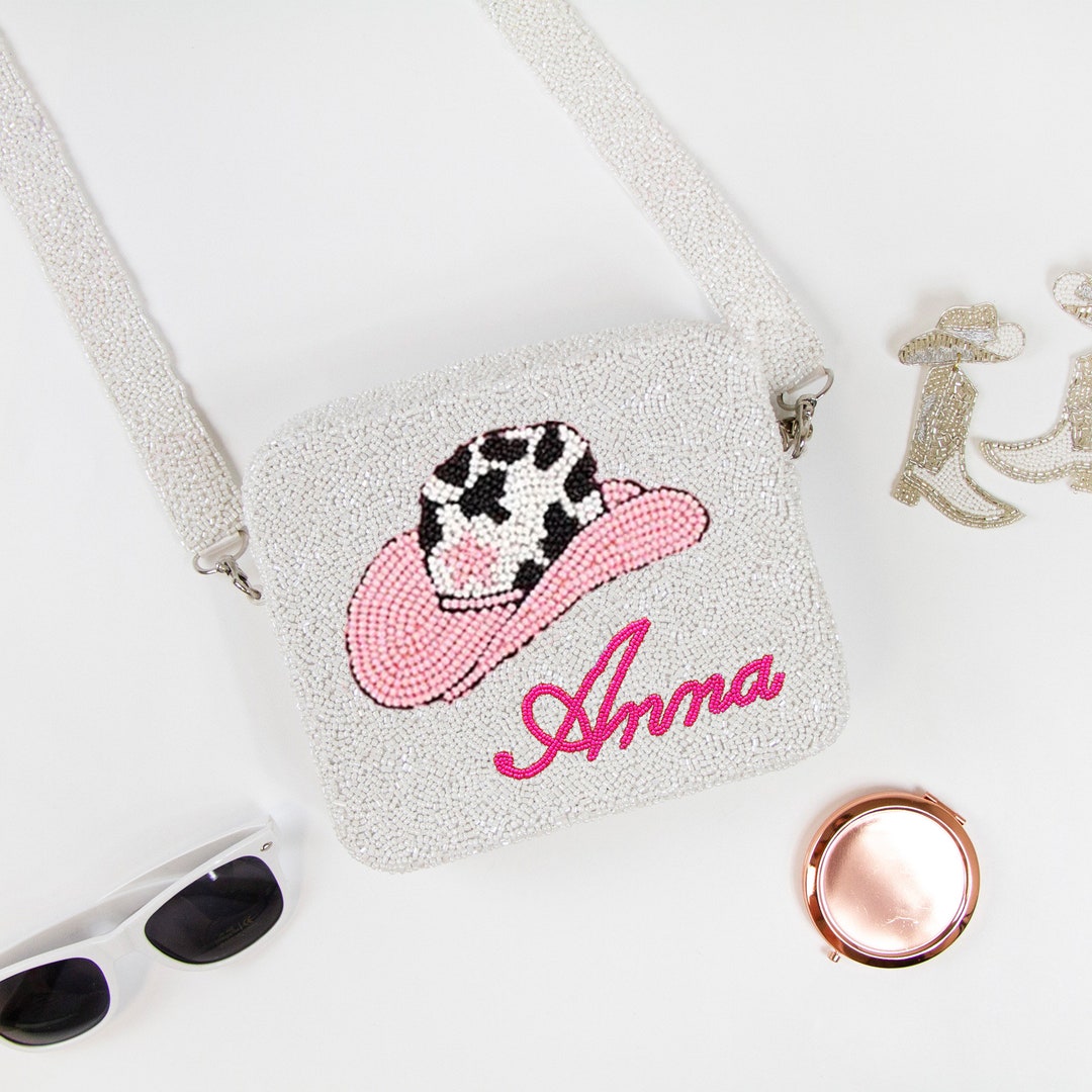 Personalized Beaded Box Purse Custom Beaded Box Clutch Etsy