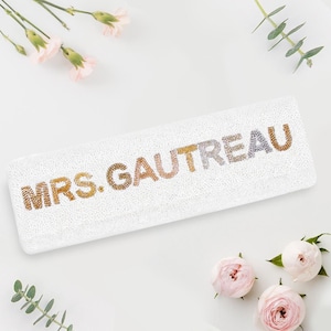 Half Barrel Personalized Clutch Bag, Customized Wedding Clutch Purse, Bachelorette Party Clutch Bag, Customized Clutch Bag, Custom Bags - KS