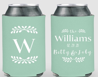 Personalized Can Coolers, Customized Can Coolers, Custom Wedding Favors, Beer Can Coolie, Beer Huggers, Wedding Gifts, Party Favors (49)
