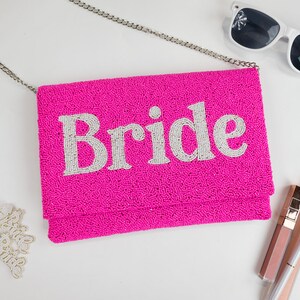 Bride Clutch Bag, Bride Seed Bead Clutch Purse, Beaded Clutch Bag ...