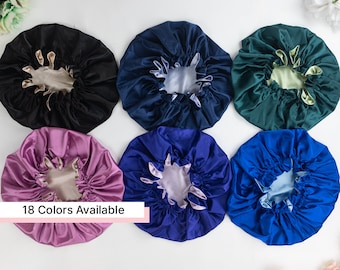 Silk Bonnets, Satin Bonnets, Hair Bonnet, Silk Bonnet for Sleep, Bonnet Silk, Silk Hair Bonnet, Bonnet Satin, Baby Bonnets, Hair Accessories