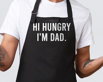 Funny Dad Aprons, Father's Day Apron Gifts, Custom Aprons for Dads, Personalized Apron for Dads, Father's Day Customized Apron Gift