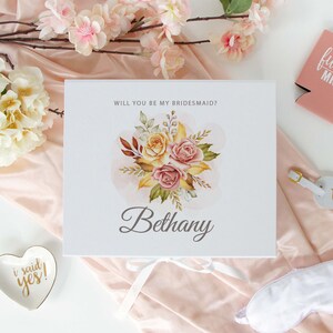 Personalized Bridesmaid Boxes, Custom Bridesmaid Box, Customized Bridal Party Boxes, Bridesmaid Proposal Box, Custom Bridesmaid Proposal Box