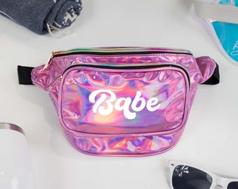 Custom Name Fanny Pack, Personalized Name Fanny Pack, Wedding Fanny Pack, Bachelorette Fanny Pack, Bride Fanny Pack, Bridesmaid Fanny Pack