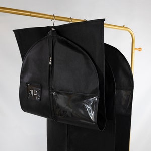 Personalized Travel Suit Bag with Monogram, Custom Garment Bag, Suit Bag for Him, Travel Wardrobe Storage, Custom Garment Bag Gifts for Him