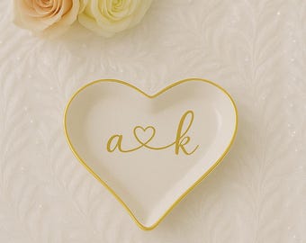 Ring Dish, Engagement Gift, Ring Holder, Custom Wedding Ring Dish, Engagement Dish, Engagement Gifts, Ring Dish Gift, Personalized Ring Dish
