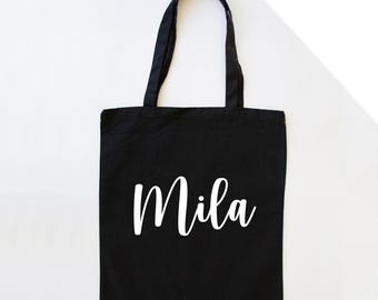 Customized Canvas Tote Bag | Customized Tote Bag | Bride Tote Bag | Bridesmaid Tote Bag | Bachelorette Tote Bag | Bridal Party Accessories