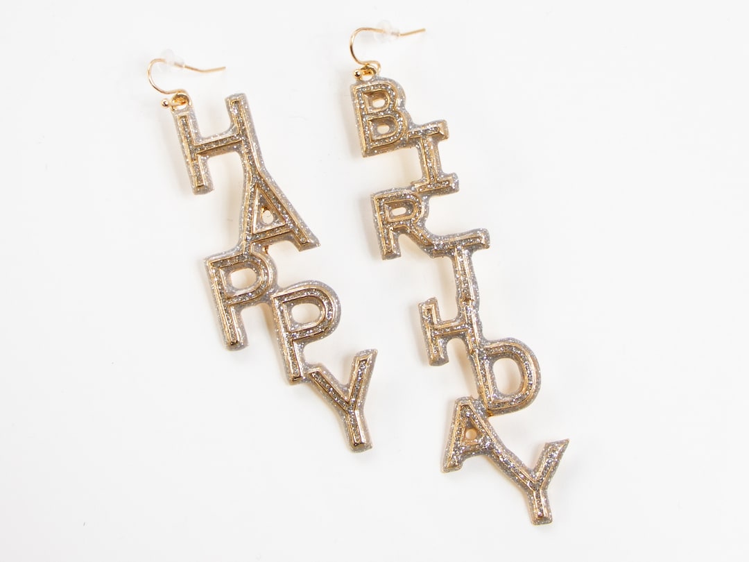 Birthday earrings Outlet