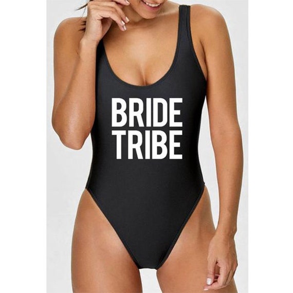 bride one piece swimsuit