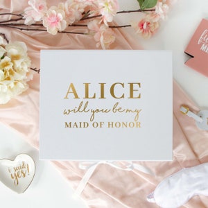 Bridesmaid Gift Box, Bridesmaid Boxes , Bridesmaid Proposal & Gift Boxes, Will you be my bridesmaid box and Personalized Bridesmaid Gift Box