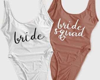 Traje de baño de novia de una pieza / Traje de baño de corte alto / Traje de baño de novia de una pieza / Traje de baño de novia / Traje de baño / Trajes de baño de fiesta nupcial de una pieza (9)