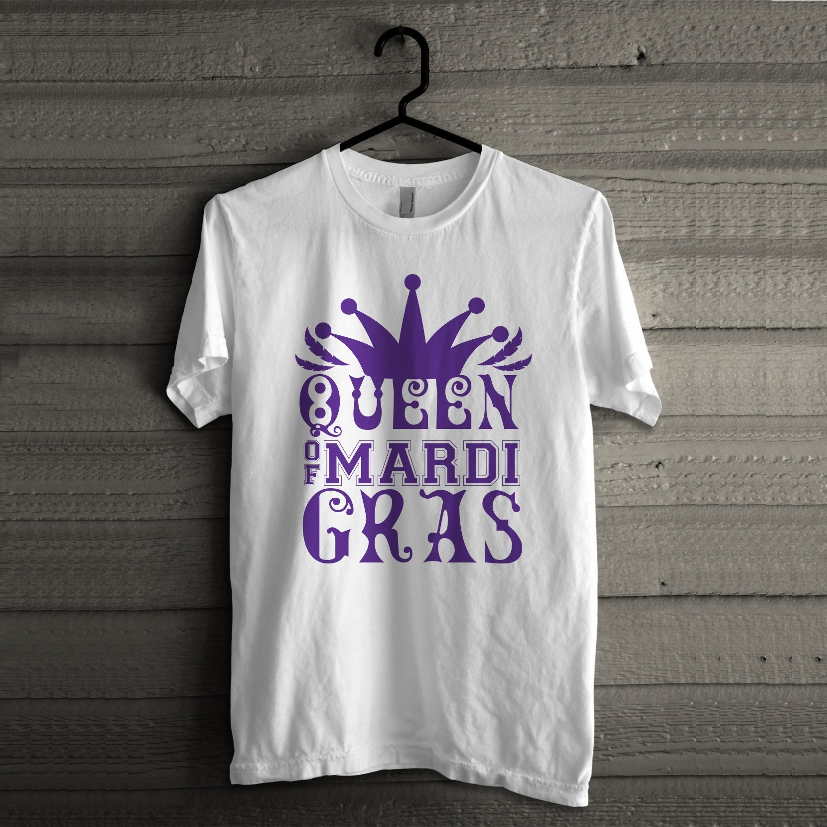 Discover Queen of Mardi Gras Tee, Queen of Mardi Gras Parade T-Shirt