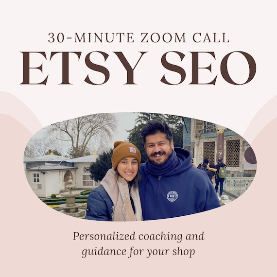 Etsy SEO Coaching Program, Etsy SEO Audit and Coaching Package, Etsy SEO Strategy Development Coaching, Etsy Listing Optimization Coaching
