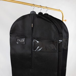 Monogram Suit Carrier, Personalized Travel Garment Bag, Gift for Men, Custom Suit Bag, Travel Suit Organizer, Personalized Garment Bag Gifts