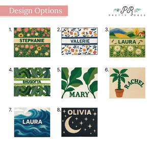 Personalized Beach Tote Bags, Custom Name Bags, Ocean Wave Purses, Coastal Handbag, Beaded Beach Tote, Tropical Tote Bag, Sea Life Tote Bags image 9