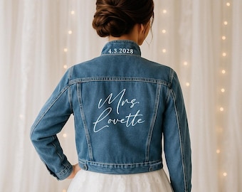 Chaquetas vaqueras para despedida de soltera, chaquetas vaqueras