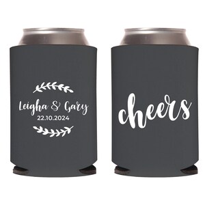 Wedding Can Cooler, Custom Wedding Can Coolers, Wedding Party Can Cooler, Wedding Party Favors, Wedding Party Giveaway  (12)