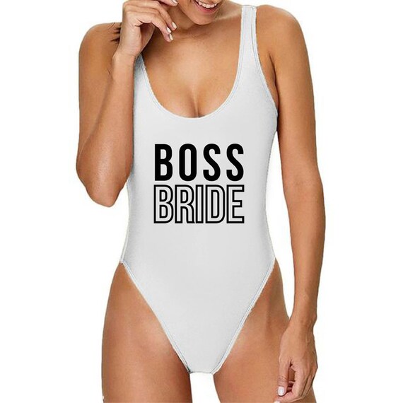 boss bride swimsuit