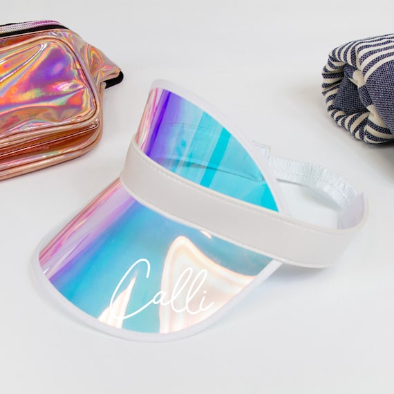 Custom Holographic Visor, Bachelorette Party Holographic Hat  display picture 3